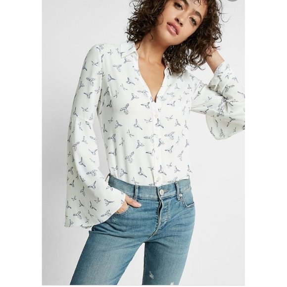 Express The Portofino Shirt Tops - Express The Portofino Shirt Slim Fit
